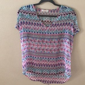 Renee C sheer top, medium